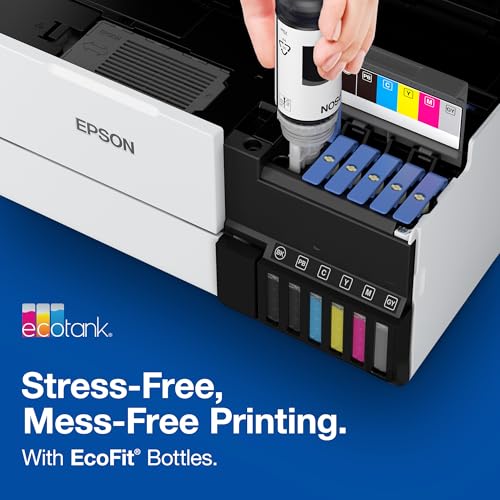 Image of EPSON 552 EcoTank Ink Ultra-high Capacity Bottle Black (T552020-S) Works with ET-8500, 8550