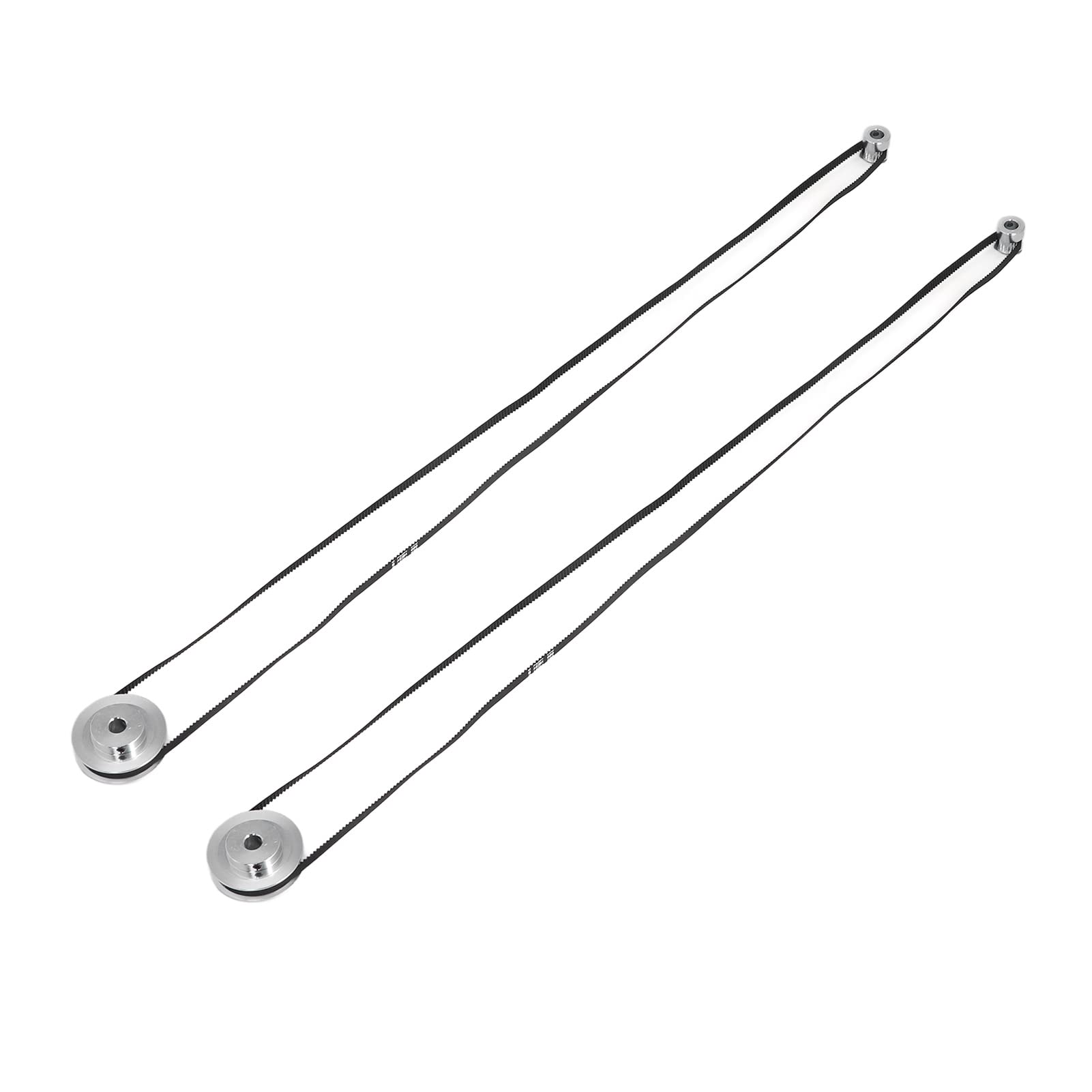 Koło Rozrządu z Paskiem, Stabilne Dokładne Przełożenie Koła Rozrządu o Stałym Przełożeniu Zestaw 2 szt. Do Wiertarki (Otwór 8 mm / 0,31 cala)