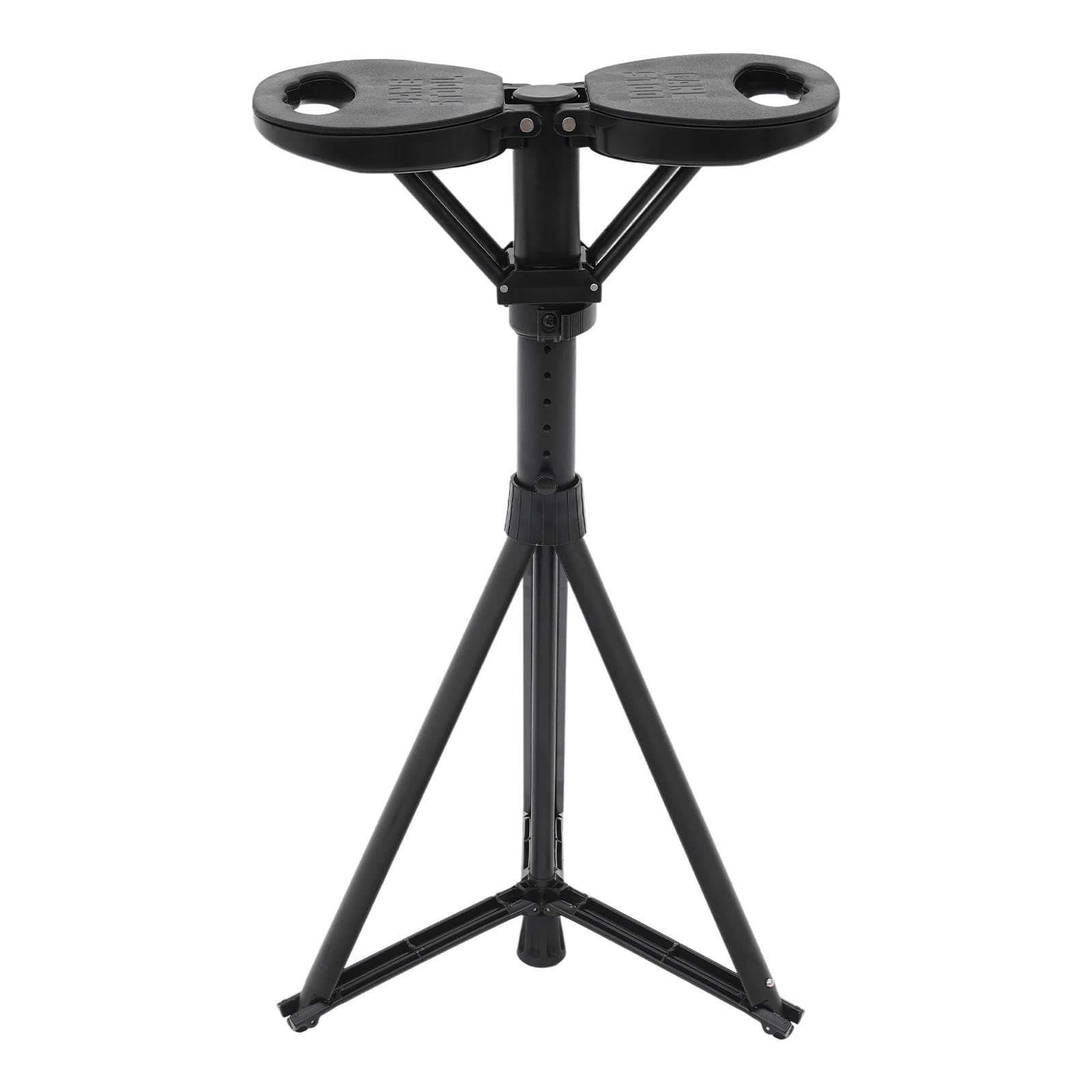 Aluminiowy kij trekkingowy z siedziskiem – laska i taboret z regulacją wysokości, obciążenie 150 kg, 87-95 cm – idealny dla seniorów, wędrowców i aktywności na świeżym powietrzu