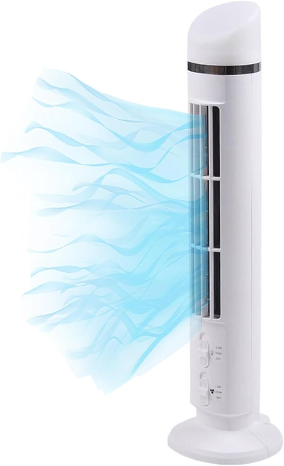 DMEIZPF Tower Fans with LED Light Portable Desk Fans Quiet