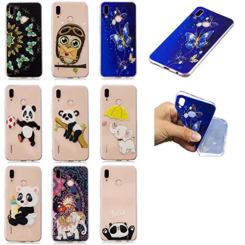 Moex Aero Custodia Trasparente Ultra Sottile Per Huawei P20 Lite (2019) - Silicone Morbido Antiurto