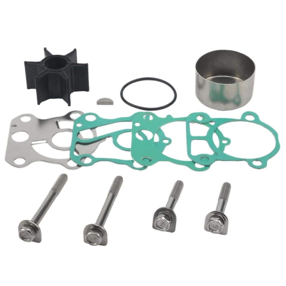 Kit di servizio di riparazione pompa acqua compatibile con 692-W0078-00 e 692-W0078-A0 per motori fuoribordo a 2 tempi 60HP, 70HP, 75HP, 85HP e 90HP