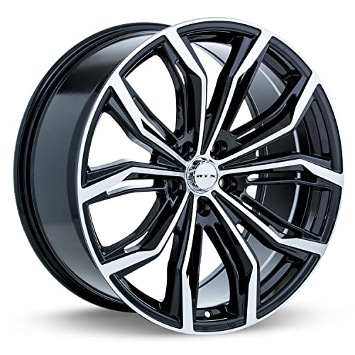 Alloy Wheel, Black Widow 16x7 5x114.3 ET40 CB73.1 Black Machined