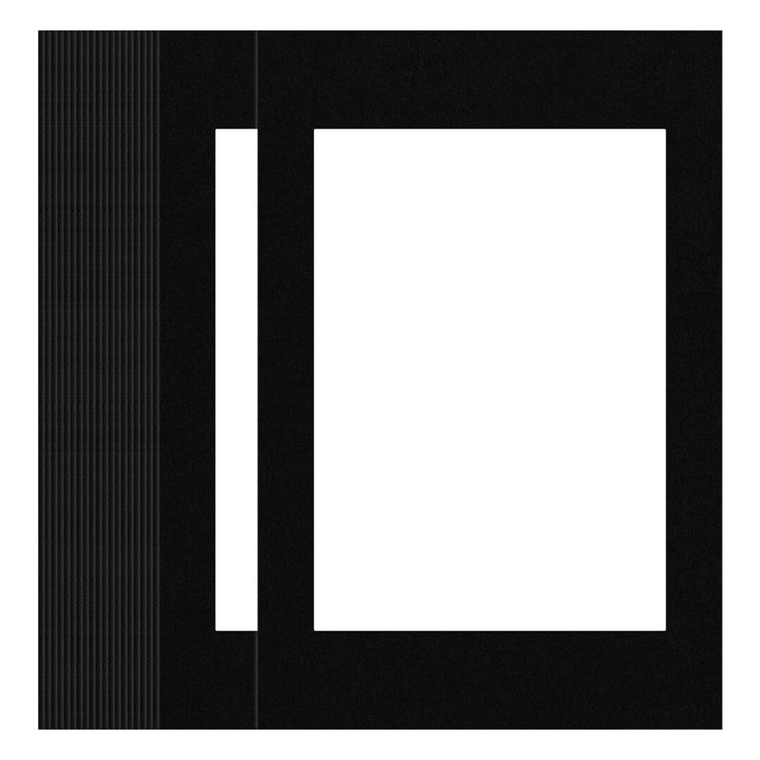 Alison Kingsgate 60X40CM Picture Mounts for A3 Aperture – Precision Cut Cardboard Photo Mounts – Ideal for Frames, Posters, Prints, Artwork & Certificates – (Pack of 20)