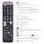 CChubaji Universal TV Remote Control Compatible with Samsung Smart TVs LED LCD QLED 4K 8K UHD 3D HDTV HDR Frame Curved Crystal Models (Pack of 2)