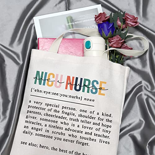 Bolsa Tote de Lona para Enfermera Nicu Nurse miniatura 5