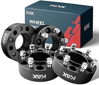 KAX 6x135mm Wheel Spacer,2'Thickness Hubcentric Wheel Spacer Adapter Fit for F150 2004-2014,Expedition 2003-2014,Navi-Gator 2003-2014,Mark LT 2006-2008,M14x2 Thread Pitch,87mm Hub Bore,4PCS