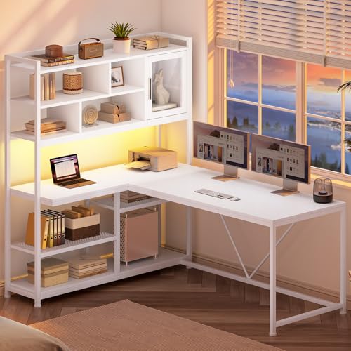 L shaped executive office desk