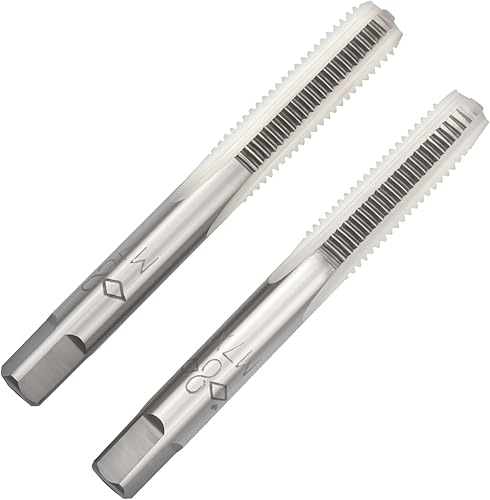 Miniatura 9 de M8 X 1.25 Métrico Mano Tap, Mano Derecha M8 X 0.049 in Roscado Mano Grifo 1Par