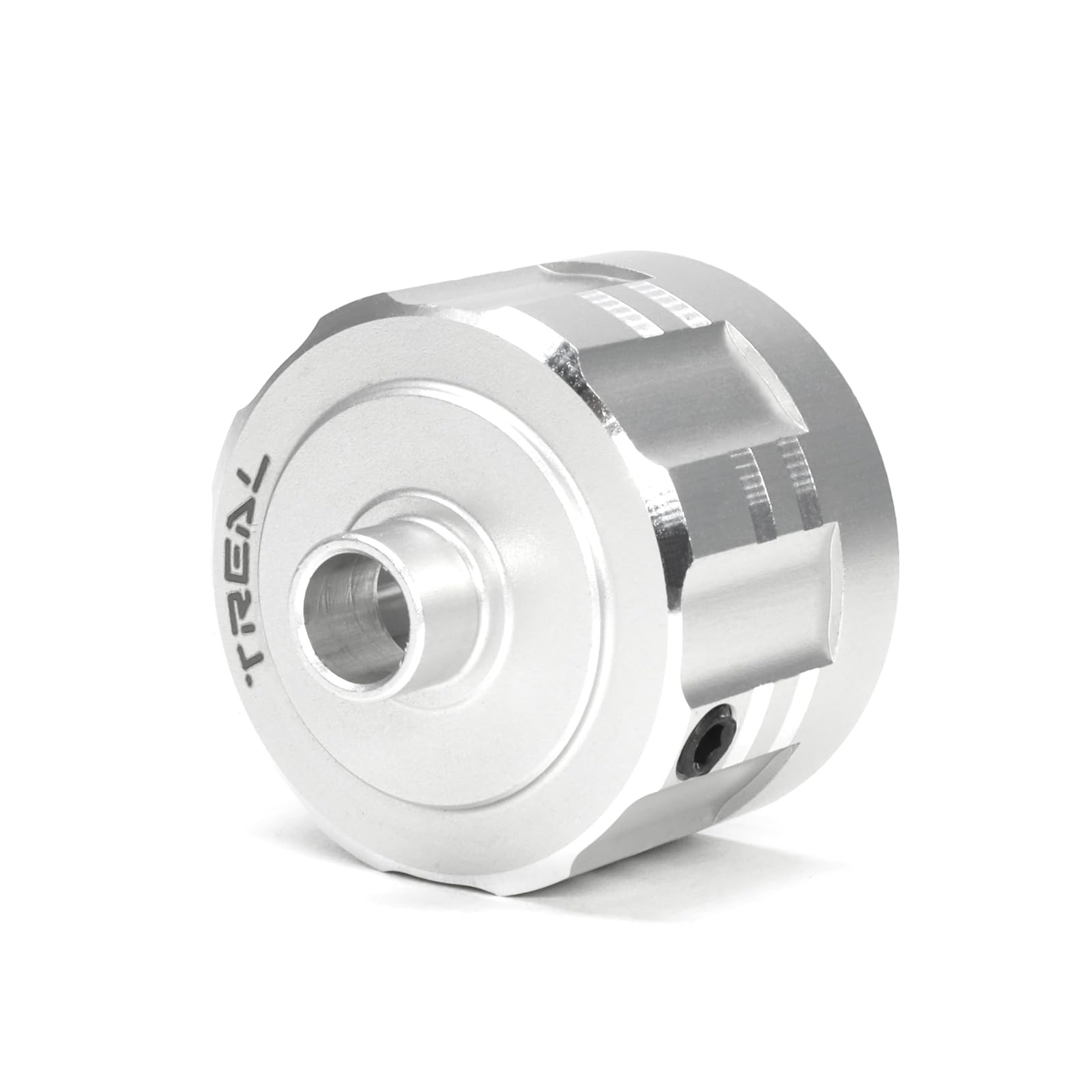 Treal Aluminum 7075 Diff Case Differential Carrier 29mm for Arrma 1:8 KRATON 6S Extreme BASH (EXB) (Silver)