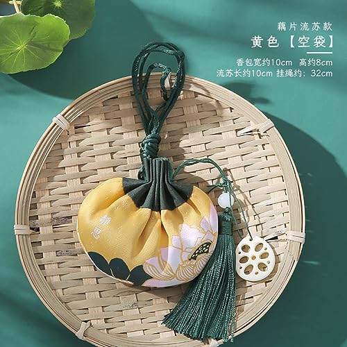 Bolsa Sachet Vacía Bordada Estilo Hanfu 10 cm miniatura 3