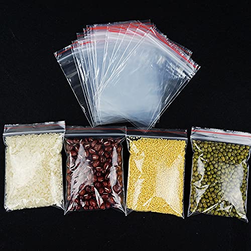 Tia Crafts Resealable Transparent Zip Lock/Zipper Pouch Bags Air Tight Pouch Bag, 100 gram capacity for food, fruits, grain storage (3X4 inch, 100 pcs) (B0BZPKK9HX) Amazon Price History, Amazon Price Tracker