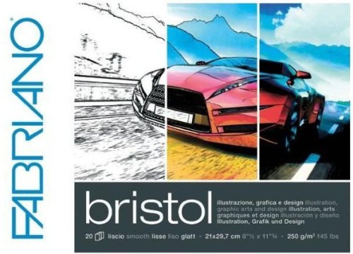 Fabriano Bristol A4 250G 20 Sheets 21 x 29,​7 cm (A4) Carta fotografica