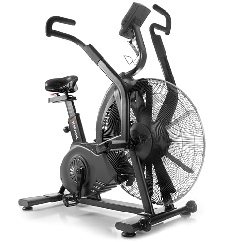 XMARK CAT 5 Hurricane Commercial Air Bike, Ideal for Gyms and Boxes Specializing in HIIT workouts, Conditioning Circuits, Cardio Segments, and WOD