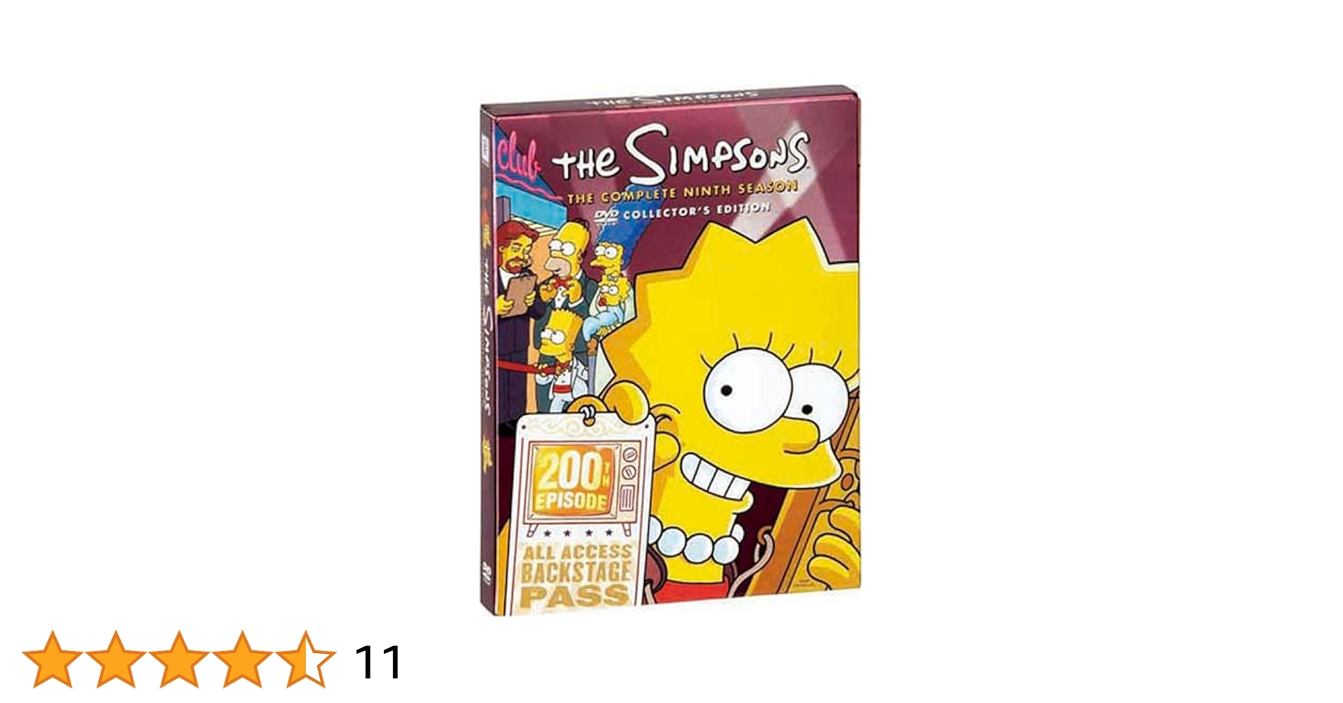 Amazon.com: ザ・シンプソンズ シーズン9 DVDコレクターズBOX
