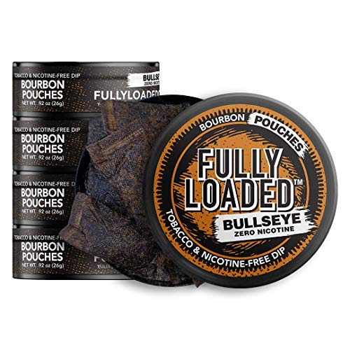 Fully Loaded Chew - 5 Pack - Tobacco and Nicotine Free Bourbon Flavored Pouches