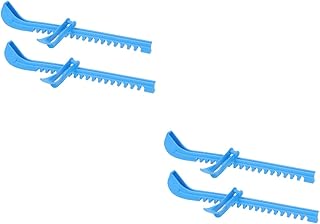 BESPORTBLE 2 Pares Protetor De Skate Infantil Sapatos Protetor Infantil Skate Kit De Pista De Gelo Para Quintal Guardas De Lâmina De Gelo De Hóquei Masculino Capa De Lâmina De