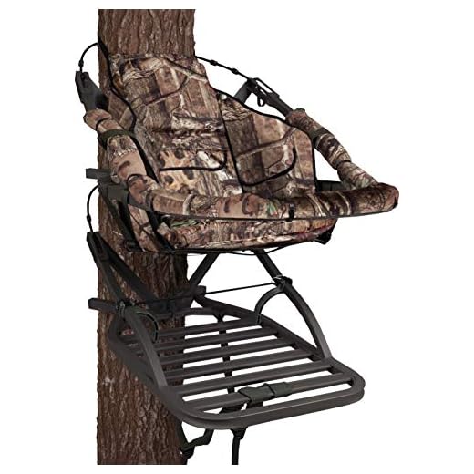 Summit Treestands 180 Max SD Climbing Treestand, Mossy Oak (Pack of 1)