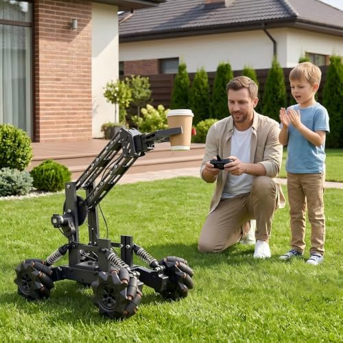 VANLINNY Robotic Arm Kits, DIY Educational Building Set with 4 DOF, Remote Control Toy Set for Boys and Girls 8-14, Science Entry-Level for School STEM Project, Birthday Xmas Gift for Kids Adults - Image 5