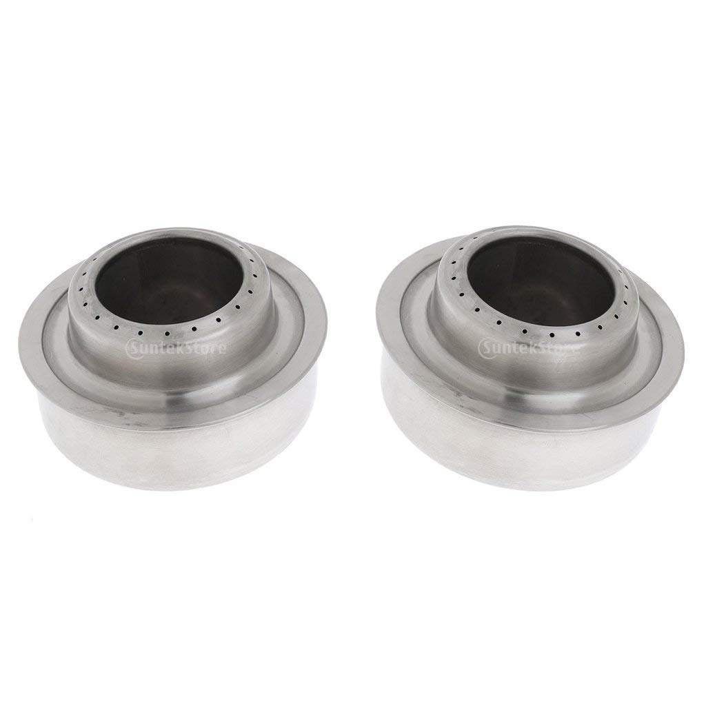 Inzopo 2pcs Outdoor Survival Camping Cooking Trangia Alcohol Burner Spirit Stove