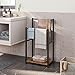 HOOBRO Free Standing Towel Rack for Bathroom, 2 Tier Blanket Rack, 16.5