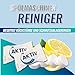 Aktiv 24x Spülmaschinenreiniger Tabs extra stark gegen Geruch & Kalk | Geschirrspüler Reiniger mit Formel für Tiefenreinigung | Hygiene Reinigung 1 Jahres Vorrat