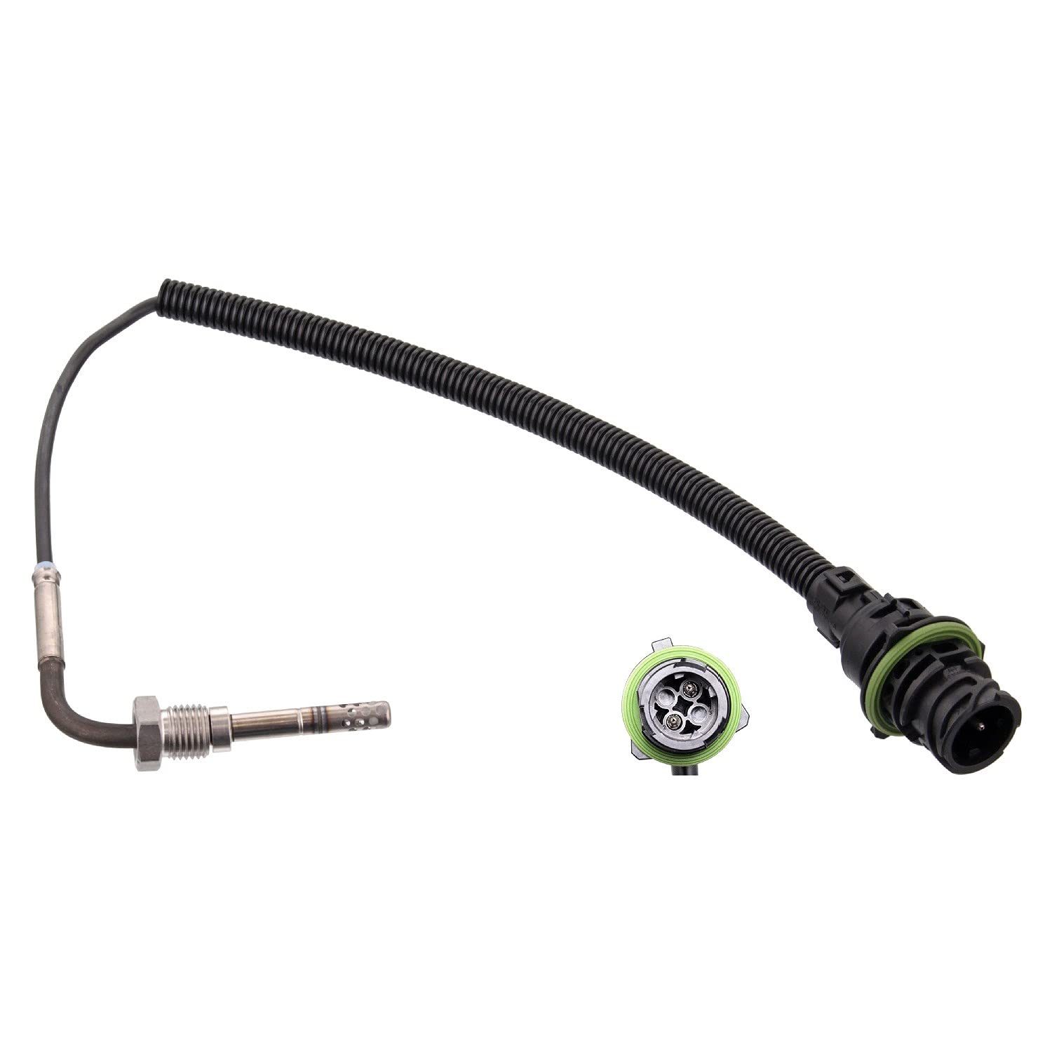 FEBI BILSTEIN Exhaust Gas Temperature Sensor 2 Connectors Fits MERCEDES-BENZ
