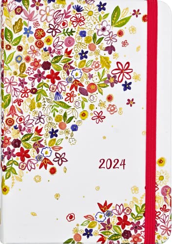 2024 Floral Dream Weekly Planner (16 months, Sept 2023 to Dec 2024)