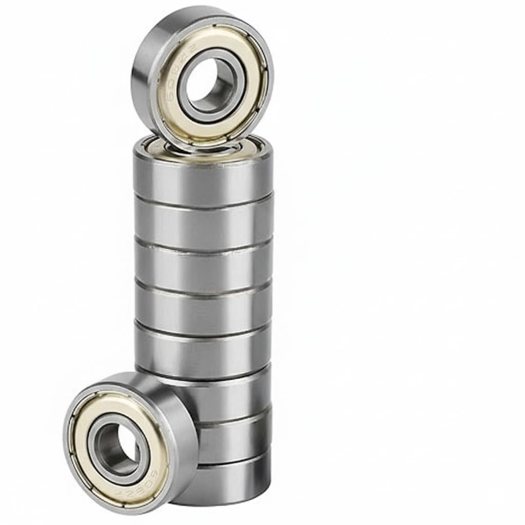 608 ZZ Bearings, Double Shielded Miniature Ball Bearings (Pack of 10)-picture-19
