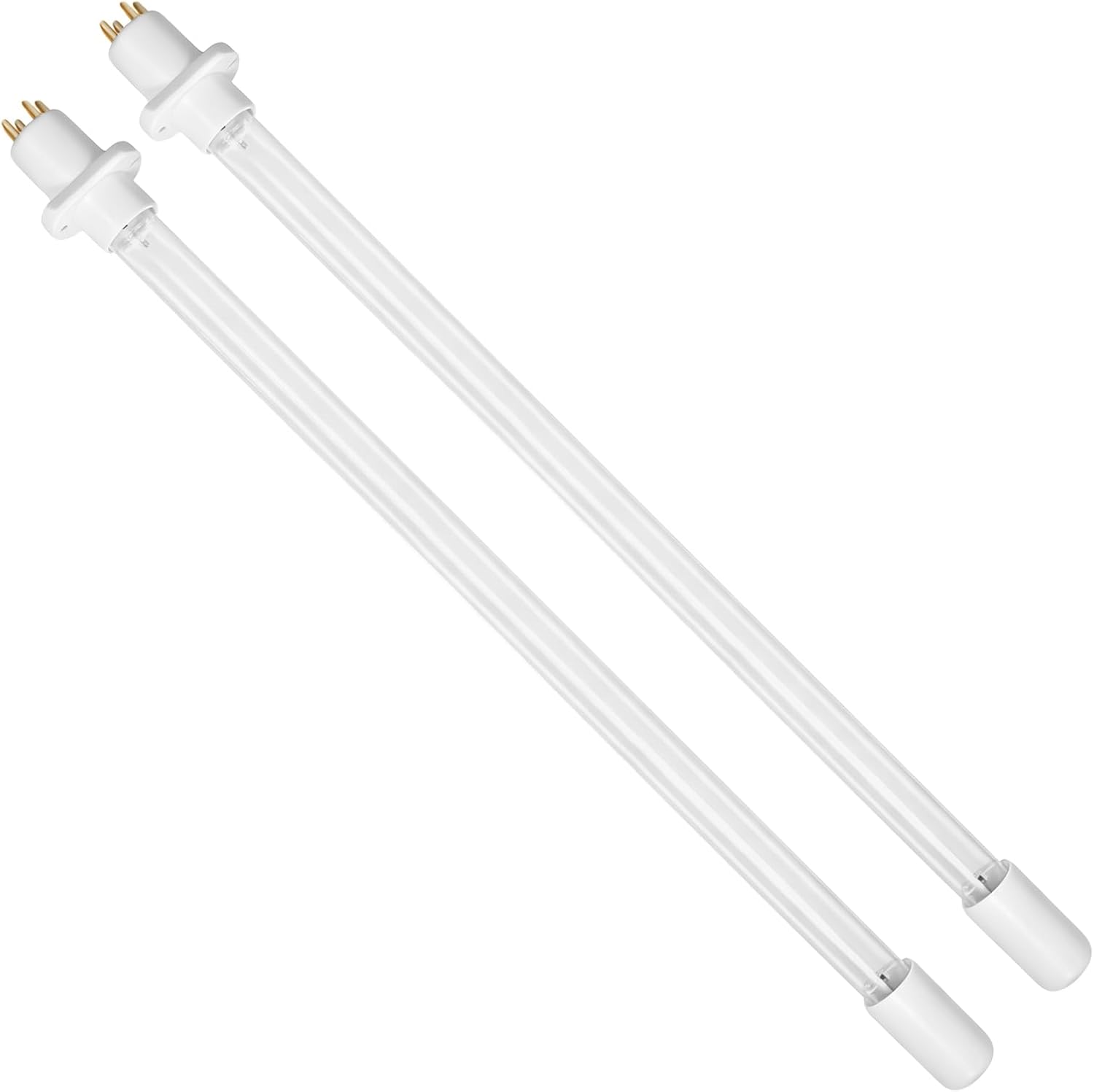 2 Pcs UV2400XLAM1 Light Bulb Compatible with Honeywell UV2400U1000 UV2400U5000, for Air Purifier System, 4 Pin Base