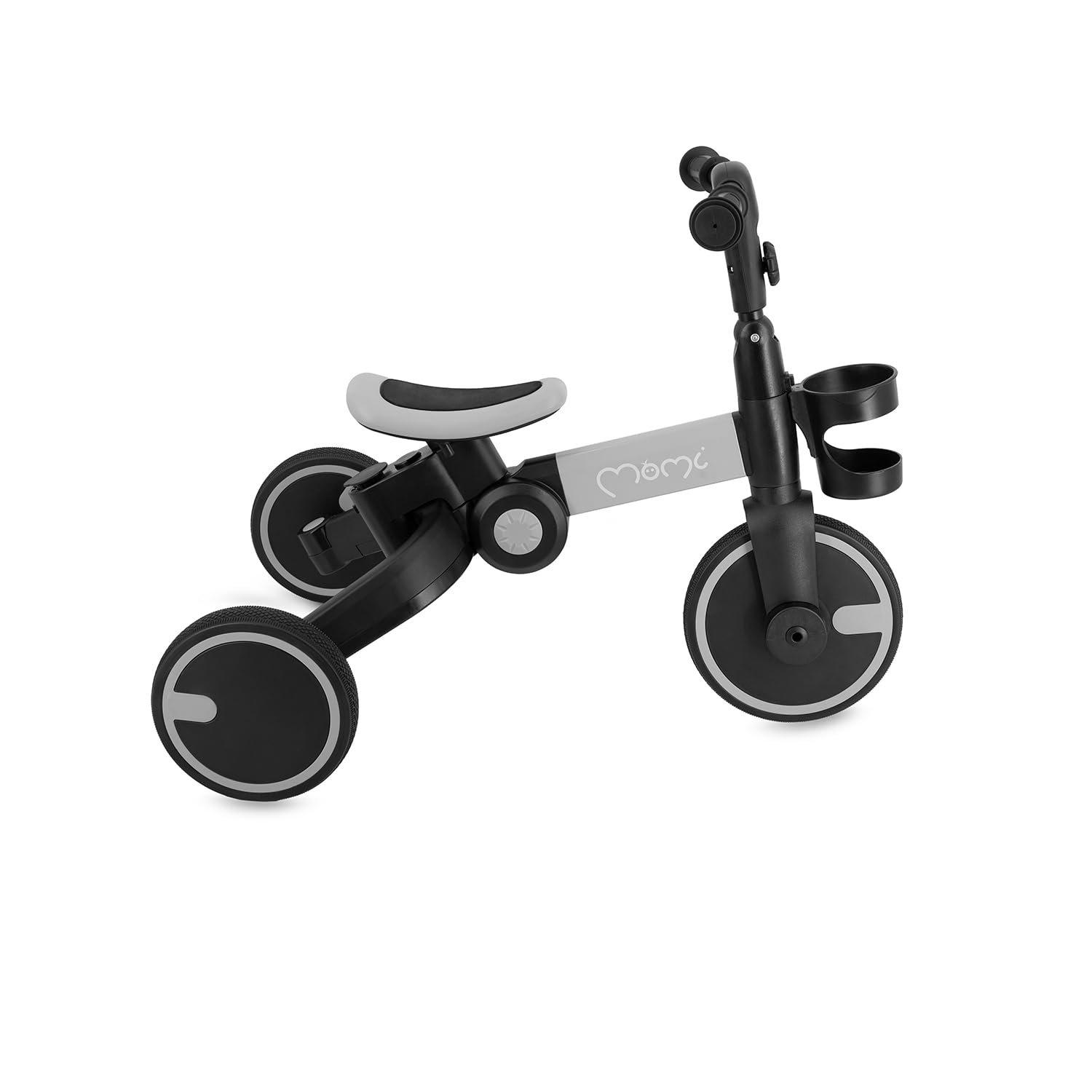 MoMi FILO Tricycle Enfant 3 en 1 Pliable - Vélo Enfant avec ou sans Pédales - Draisienne de 1 à 3 Ans - Selle réglable - Roues en EVA de 7 et 8 Pouces - Jusqu'à 25 kg