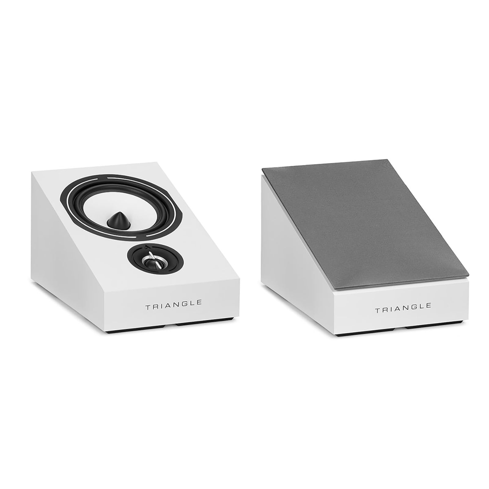 Triangle - BOREA BRA1 - Enceinte d'Effets 3D Home-Cinéma - Compatible Atmos/DTS: X/Auro 3D – Polyvalence Atmos & Surround - Rendement 89 DB/W/m - 206 x 180 x 300 mm - Blanc (Paire)
