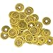 50 Large Brass Chinese I Ching Coins for Feng Shui (1.1