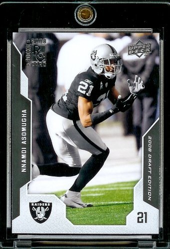 2008 UD Draft Edition Football Card #172 Nnamdi Asomugha