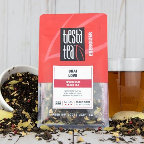 Tiesta Tea 00267536 Chai Love Tea | Spiced Chai Black Tea | Premium Loose Leaf Tea Blend thumb #1