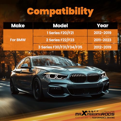 Image of maXpeedingrods Middle Lower Frame Support Brace for BMW 1 2 3 4 Series F20 F22 F30 F34 F3, Chassis Brace for Performance Upgrade