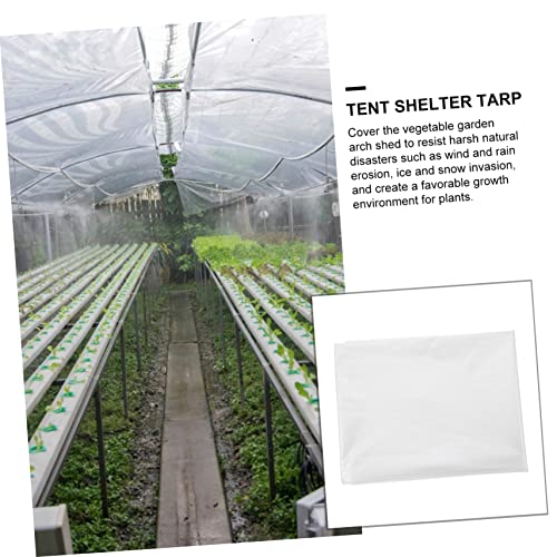 Lona transparente multiusos protectora de productos agrícolas 6