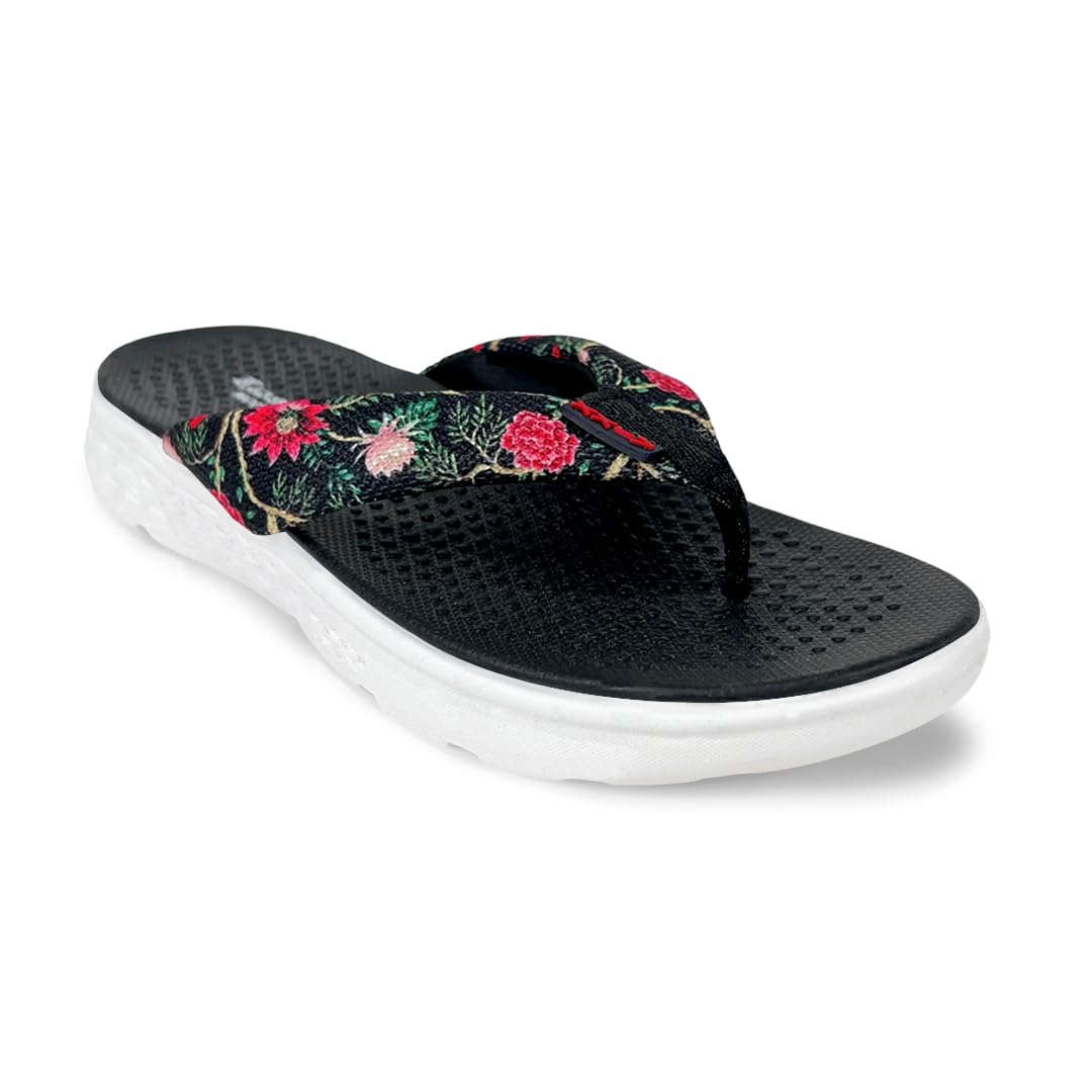 KazarMax Women Stylish | Super Soft | Ultra-Light |Flip-Flop Daily Use | Casual wear| Anti Skid |Thong Slippers for Women