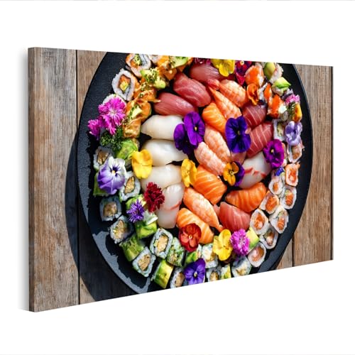 Toile sushi coloré islandburner édition U2 au design moderne