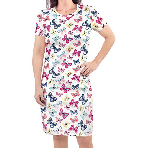 Image of Touched by Nature Girls, Toddler, Baby and Womens Organic Cotton Short-Sleeve and Long-Sleeve Dresses