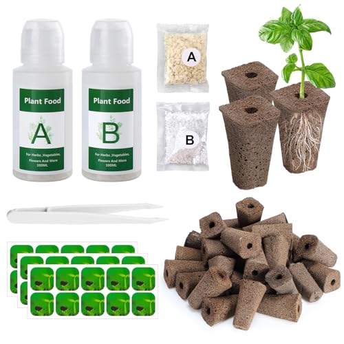 Bigmeta Hydroponics Pods Kit Compatible with...