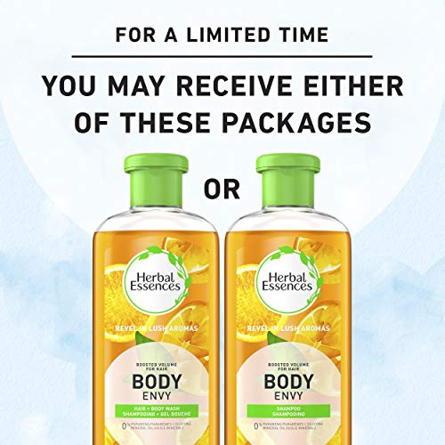 Herbal Essences Herbal Essences Body Envy Shampoo & Body Wash, Volumizing Shampoo, 11.7 Fl Ounce, 11.7 Fl Ounce #TOP3