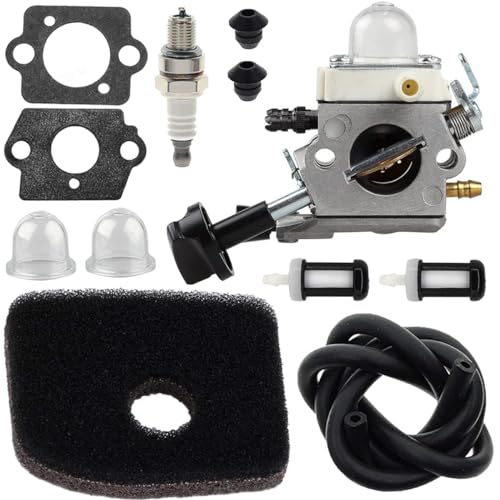 ZAMDOE Carburateur pour Stihl SH56 SH56C SH86 SH86C BG86 BG86CE BG86Z BG86CEZ souffleur remplace C1M-S261B 42411200616 4241 120 0616, avec filtre à air,...