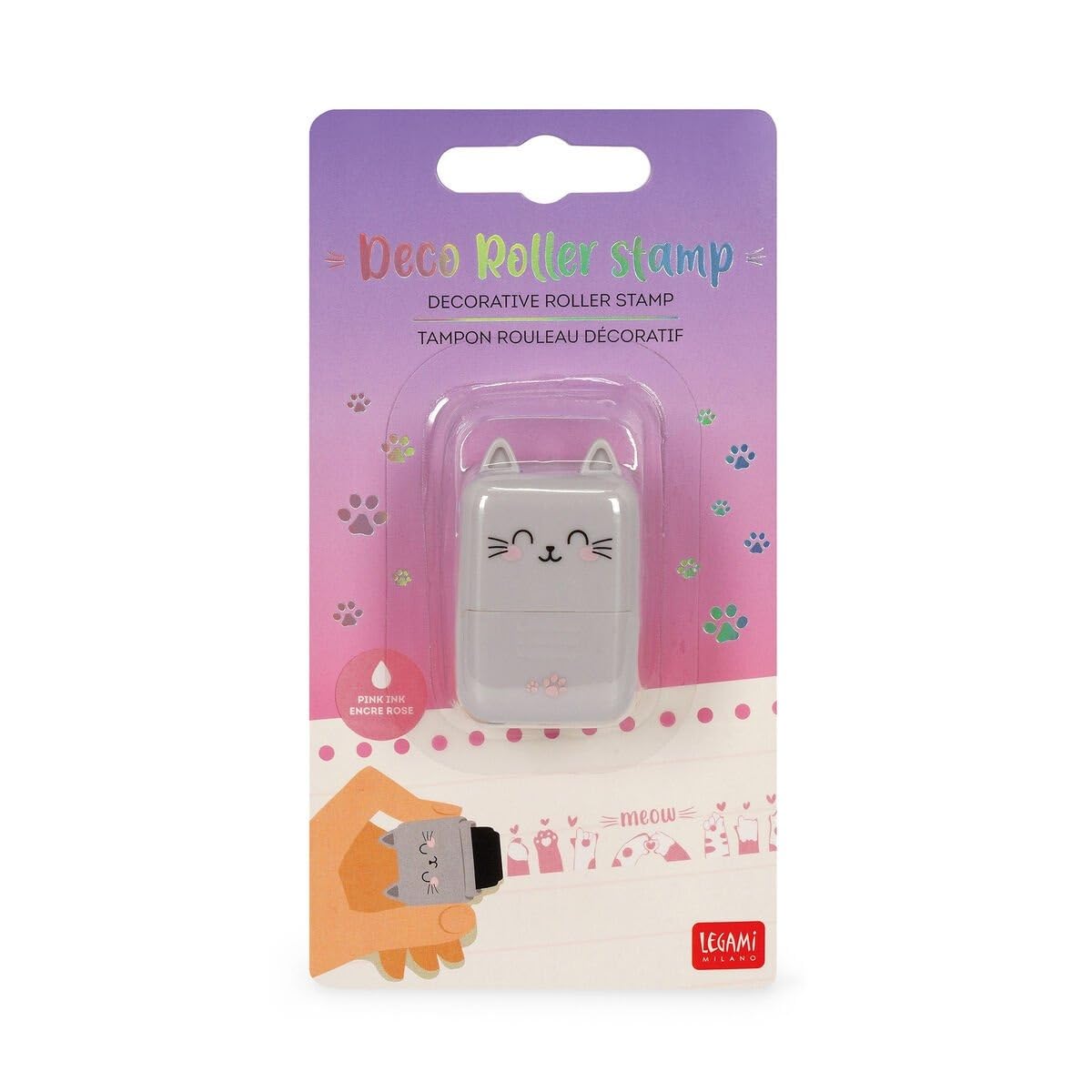 Decorative Roller Stamp - Kitty - Roller Stamp