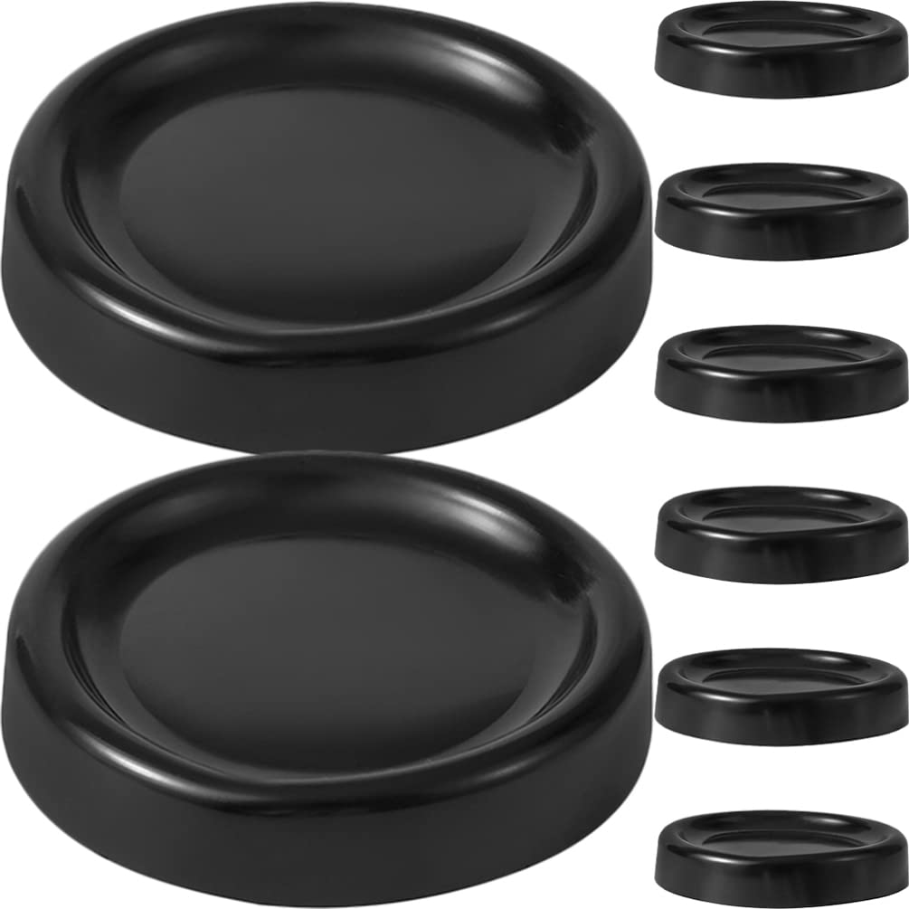 Hemoton 8pcs Washer Vibration Pads Washing Machine Protector Mat Slip Furniture Pads Washing Machine Foot Stabilizer for Washer Easy to Clean