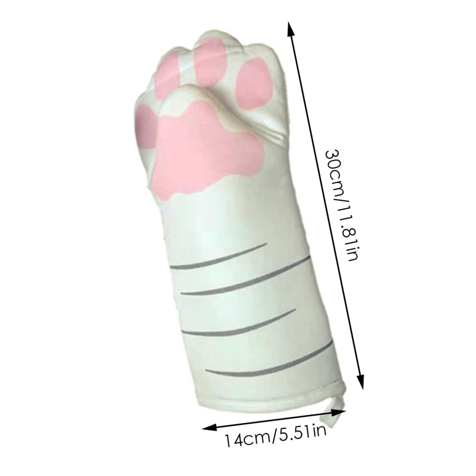 Gants de Cuisine en Coton, Longs, Professionnels, résistants à la Chaleur, antidérapants, isolants, for la Cuisson et Le Gril