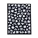 Produktbild QSDFG Weiße Blumen Nail Art Sticker Decals Butterfly Leaf Designs Slider 3D Selbstklebende Nail Decoration
