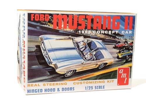 AMT Ford Mustang II Concept Car 1963 Kit de Maquette à l'échelle 1:25