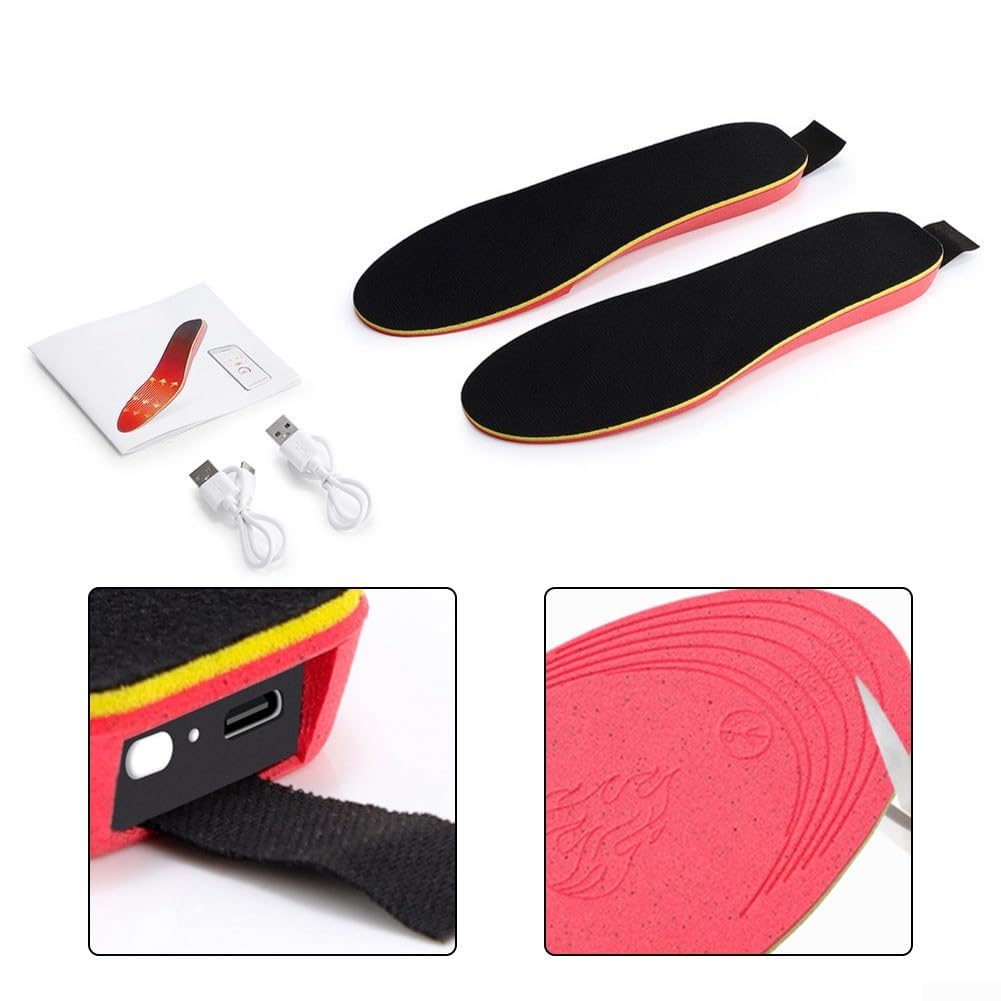 Solette Riscaldate APP 3000mAh 16 Ore per calore Solette Riscaldate