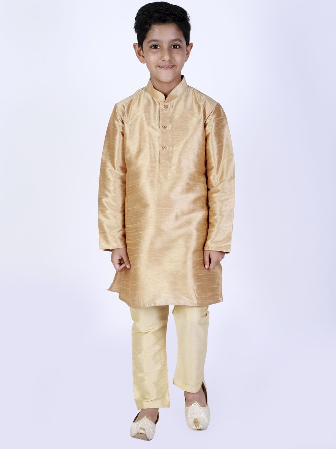 JBN Creation Boys' Gold Pyjama (B1565) 3